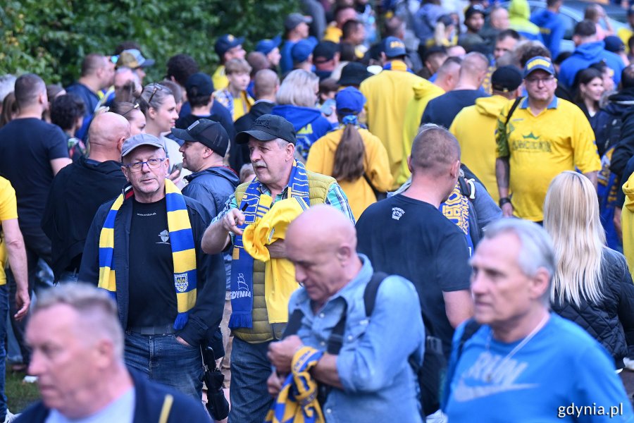 XII Spotkanie Międzypokoleniowe kibiców Arki Gdynia na słynnej „Górce” przy ulicy Ejsmonda (fot. Michał Puszczewicz)