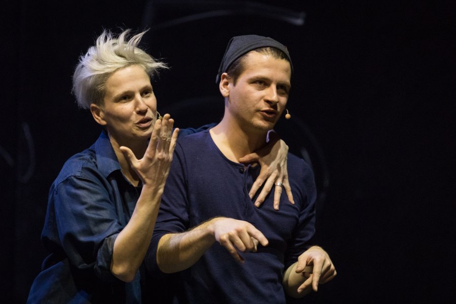 Przygotowania do premiery "Tlenu" w Teatrze Muzycznym // fot. Piotr Manasterski