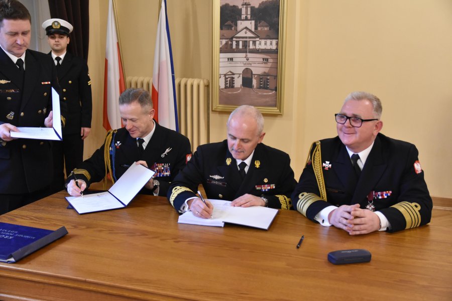 Zmiana na stanowisku Komendanta Portu Wojennego w Gdyni, fot. Lechosław Dzierżak