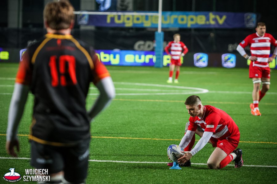 Historyczny sukces Polski na Narodowym Stadionie Rugby // fot. W. Szymański/https://pzrugby.pl