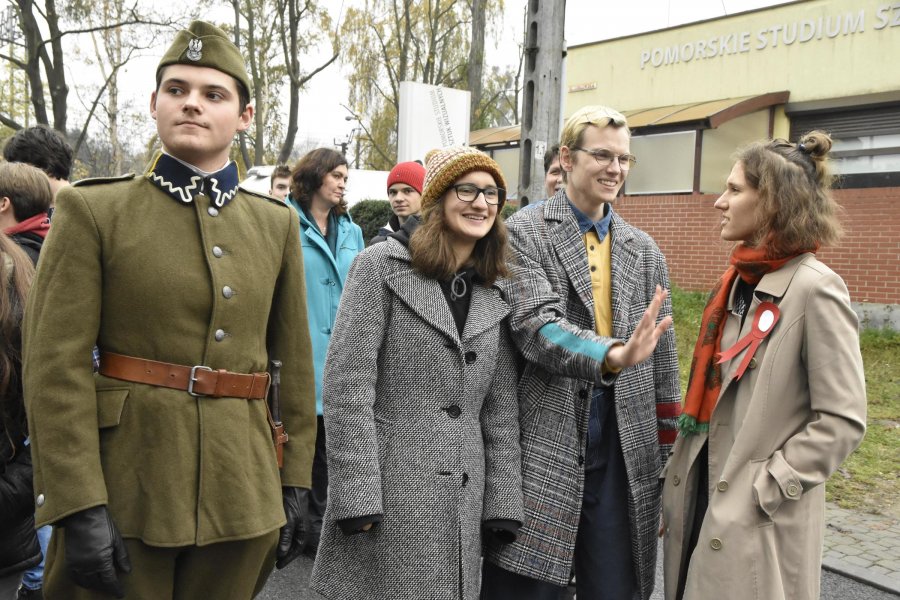 Parada Niepodległości w Orłowie // fot. Lechosław Dzierżak