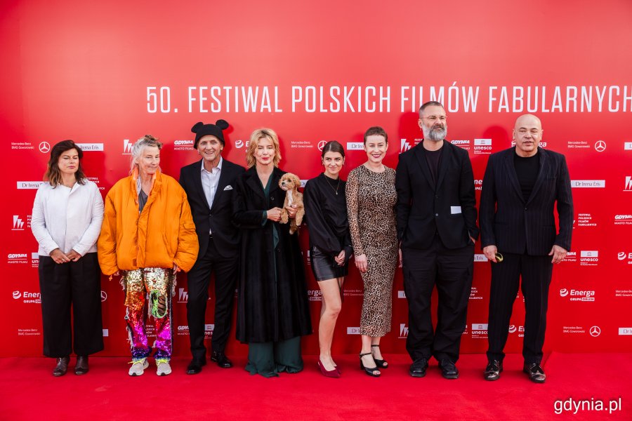 Ceremonia czerwonego dywanu poprzedzająca sobotnią galę 50. Festiwalu Polskich Filmów Fabularnych w Gdyni (fot. Karol Stańczak)