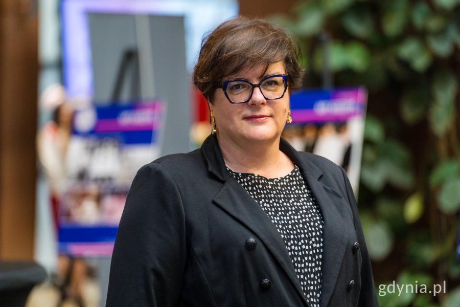 Na zdjęciu: Anna Melki, dyrektor Gdyńskiego Centrum Zdrowia