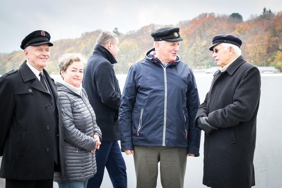 Dariusz Bogucki upamiętniony w alei Żeglarstwa Polskiego // fot. Mateusz Skowronek