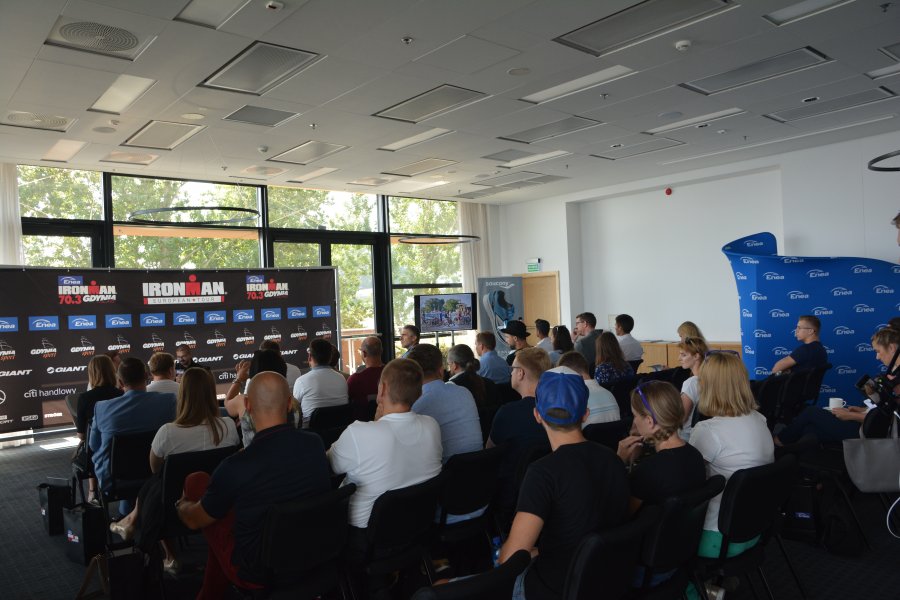 Konferencja zapowiadająca Enea Ironman 70.3 Gdynia 2018 / fot.gdyniasport.pl