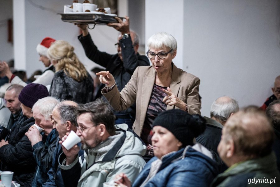 Wigilia u franciszkanów w Gdyni, fot. Dawid Linkowski