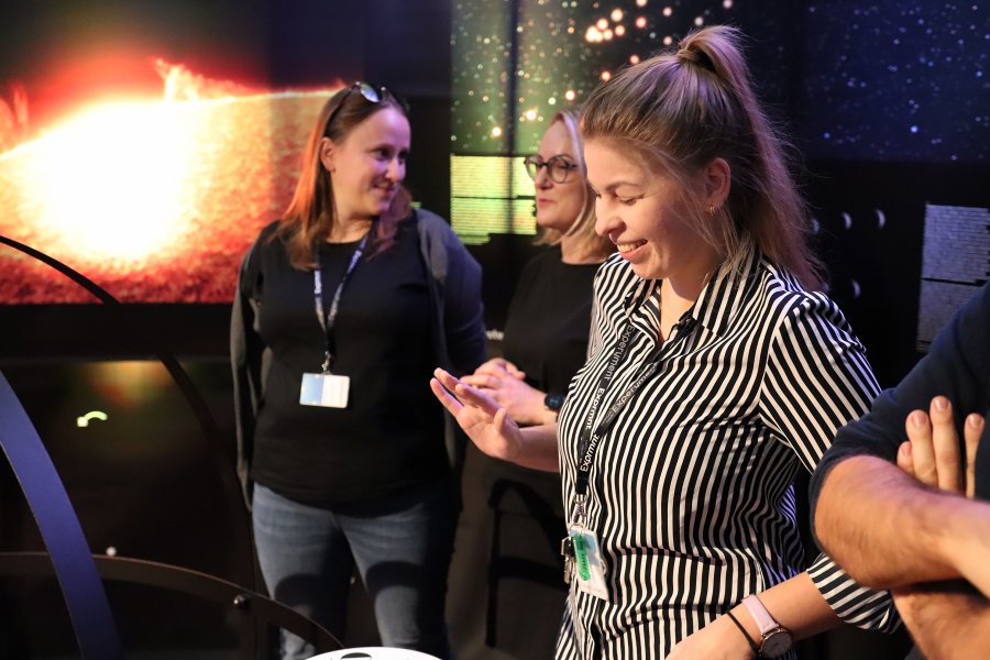 W CNE otwarto nową wystawę AstroCamera. Niebo w obiektywie