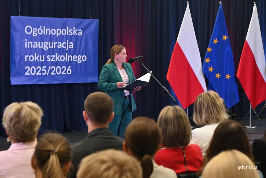 Prezydent Gdyni Aleksandra Kosiorek (fot. Magdalena Starnawska)