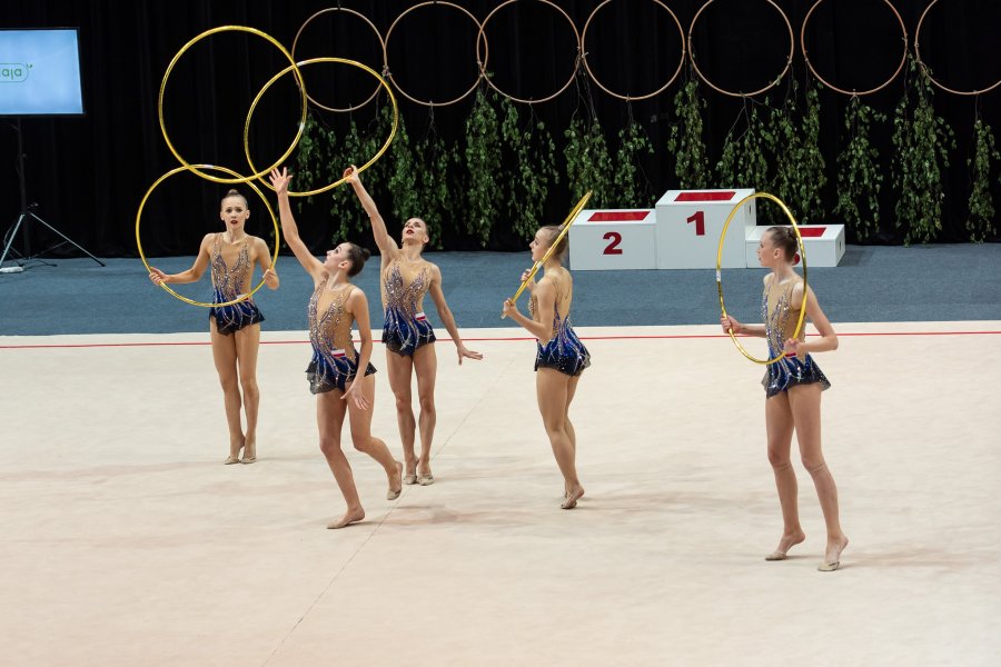 Gdynia Rhythmic Stars oraz Baltic Junior Cup w Gdynia Arenie, fot. Dawid Linkowski
