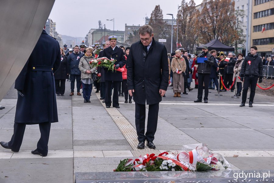 Gdynia uczciła stulecie polskiej niepodległości // fot. Przemysław Świderski