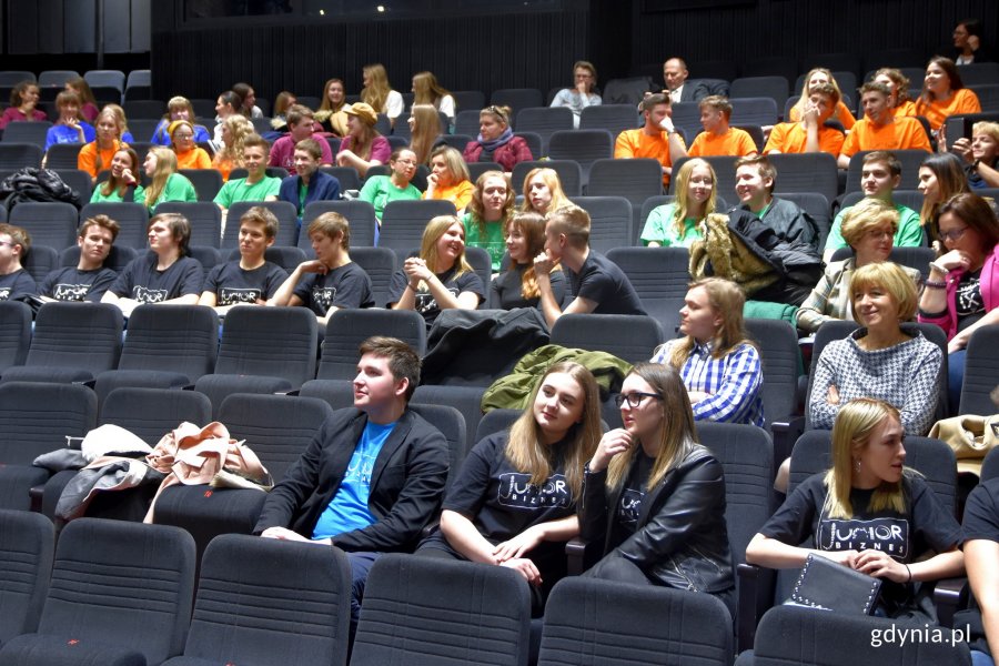 W Gdyńskim Centrum Filmowym odbyła się gala wręczenia nagród w konkursie Junior Biznes /fot. Paweł Kukla