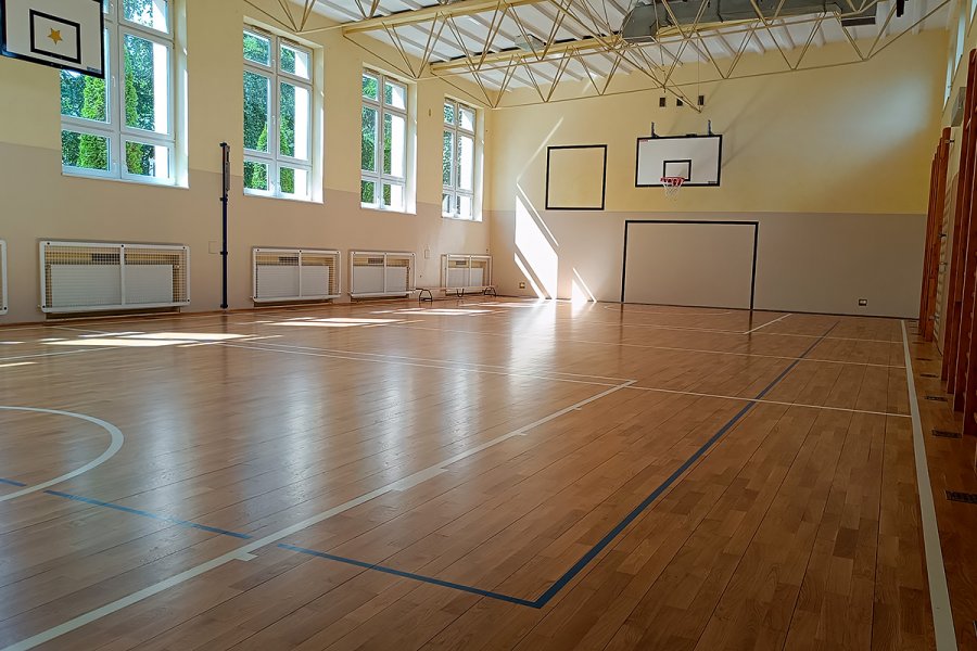 W Szkole Podstawowej nr 29 wyremontowano posadzki w sali gimnastycznej