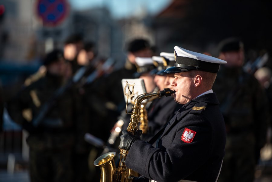 Uroczystości z okazji 100. rocznicy utworzenia Marynarki Wojennej // fot. Dawid Linkowski