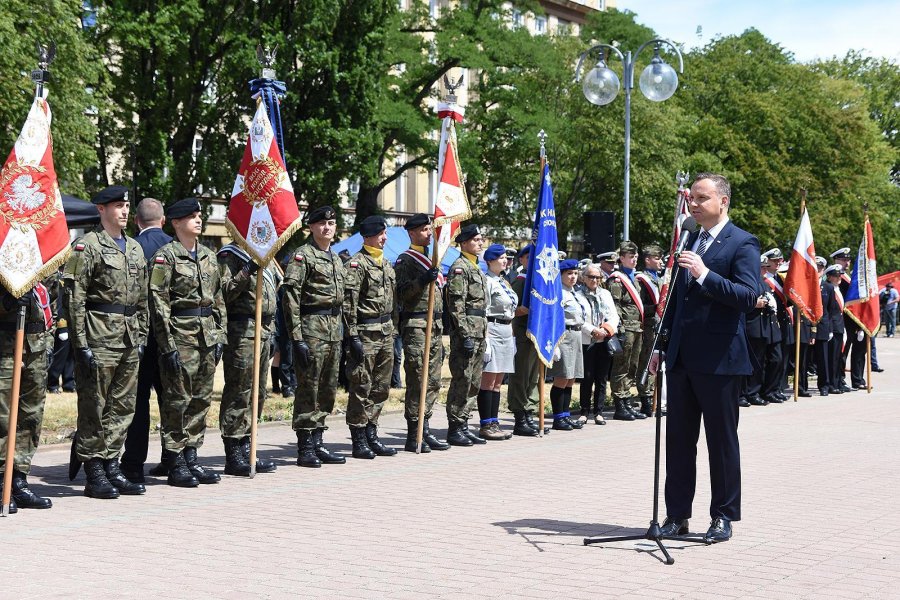 Uroczyste odsłonięcie pomnika Polski Morskiej // fot. Michał Puszczewicz