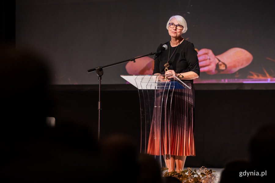  Przewodnicząca Rady Miasta Gdyni Joanna Zielińska / fot. Karol Stańczak 