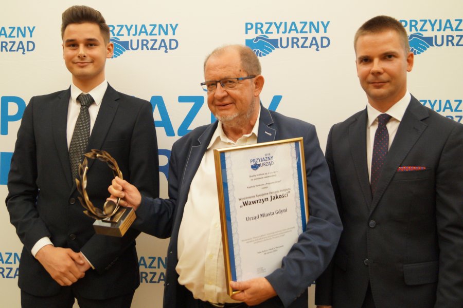 Nagroda Przyjazny Urząd 2018 dla Urzędu Miasta Gdyni