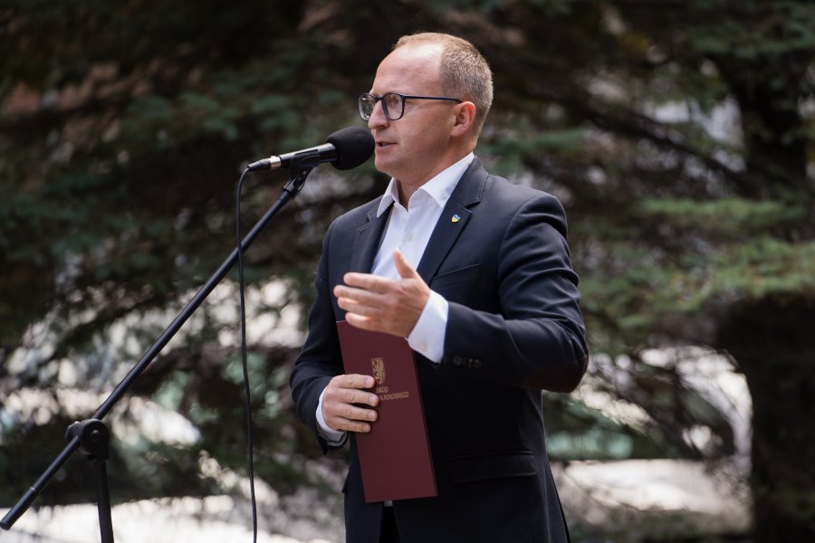Na zdjęciu: Michał Skwierawski, wicemarszałek województwa pomorskiego (fot. Paweł Budziński)
