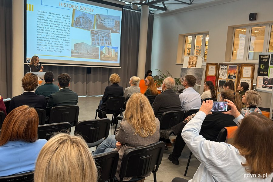 Spotkanie w ZSA-E w Gdyni  (fot. Katarzyna Balcerzak)