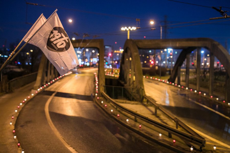 Poranne uroczystości upamiętniające ofiary Grudnia '70 // fot. Karol Stańczak