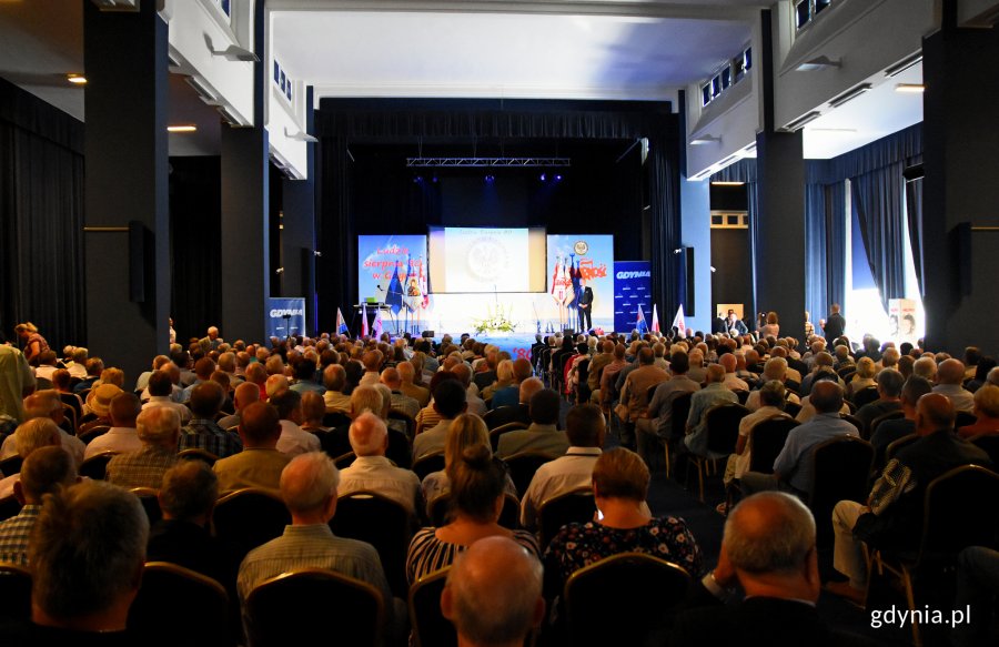 Gala wręczenia kolejnych odznaczeń „Bohaterom Sierpnia '80 Gdynia”, fot. Kamil Złoch