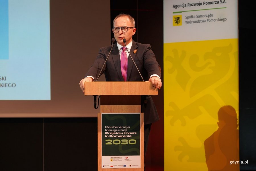 Marcin Skwierawski,  wicemarszałek województwa pomorskiego (fot. Magdalena Starnawska)