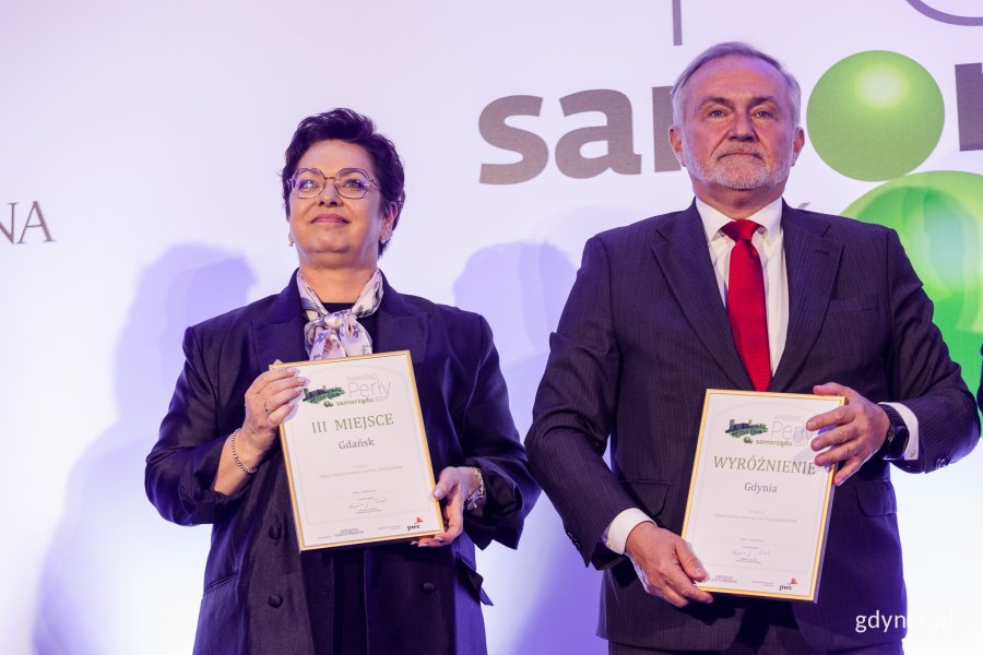 Czwartkowa gala tegorocznej edycji rankingu „Perły Samorządu” w Muzeum Miasta Gdyni, fot. Karol Stańczak