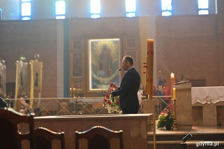 W imieniu prezydenta Karola Nawrockiego głos zabrał jego doradca Tomasz Szturo