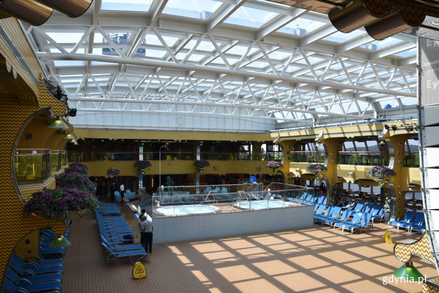 Wnętrza wycieczkowca Costa Pacifica // fot. Marta Jaszczerska-Zawadzka