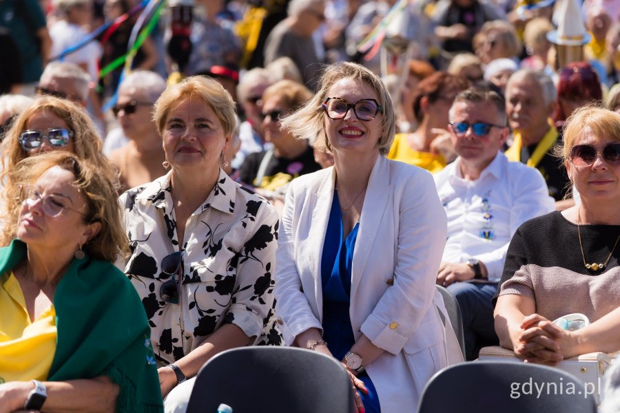 Na zdjęciu m.in. radne Gdyni: Teresa Bysewska i Agnieszka Tokarska