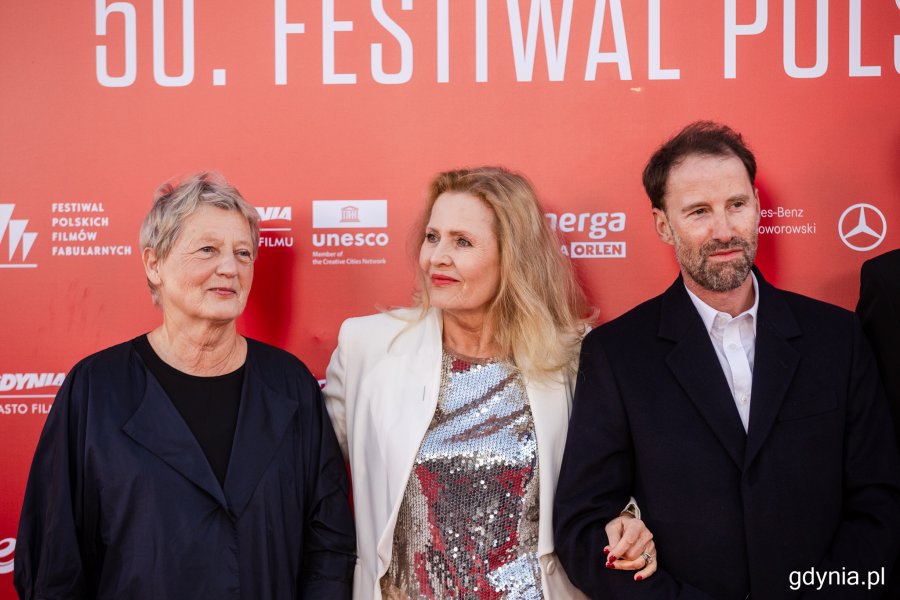Ceremonia czerwonego dywanu poprzedzająca sobotnią galę 50. Festiwalu Polskich Filmów Fabularnych w Gdyni (fot. Karol Stańczak)