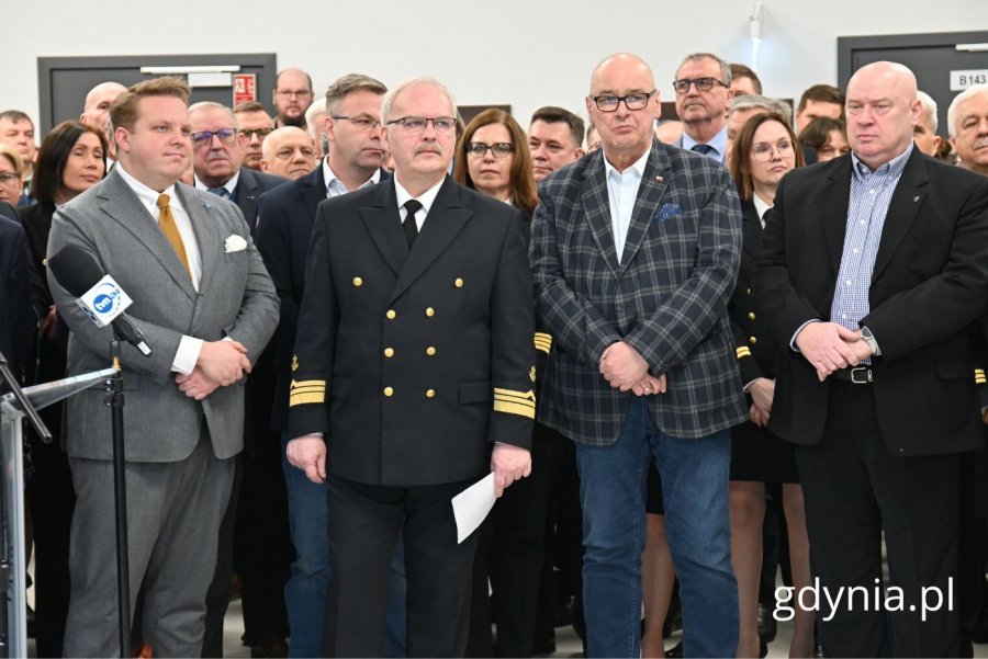 Na zdjęciu prof. dr hab. inż. Krzysztof Czaplewski, Dyrektor Instytutu Morskiego.