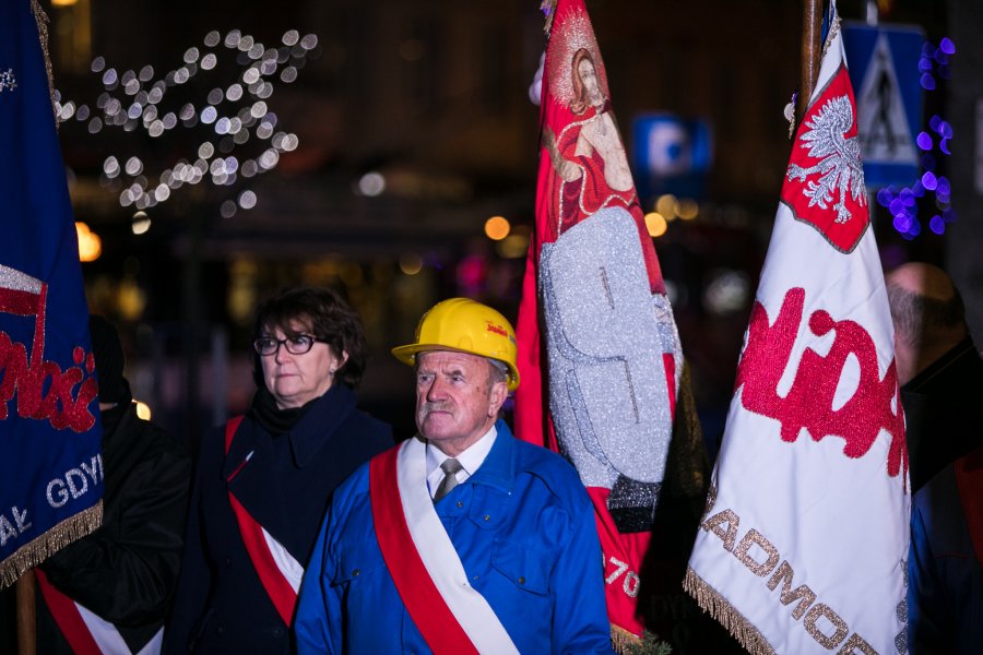 Obchody 37. rocznicy wprowadzenia stanu wojennego w Polsce // fot. Karol Stańczak