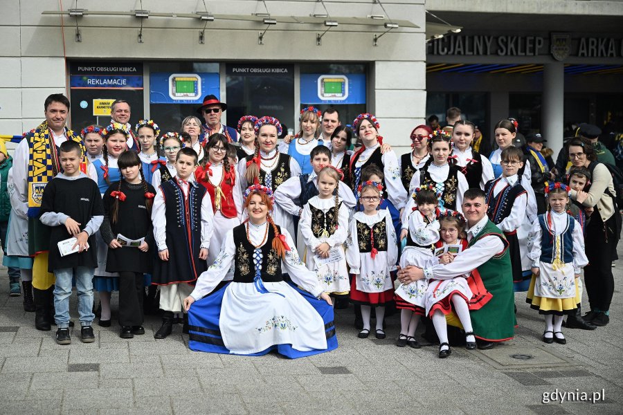 W niedzielę 15 marca odbył się tradycyjny mecz z okazji Dnia Jedności Kaszub&oacute;w. Tego dnia Arka Gdynia zagrała mecz z Widzewem Ł&oacute;dź (Fot. Michał Puszczewicz)