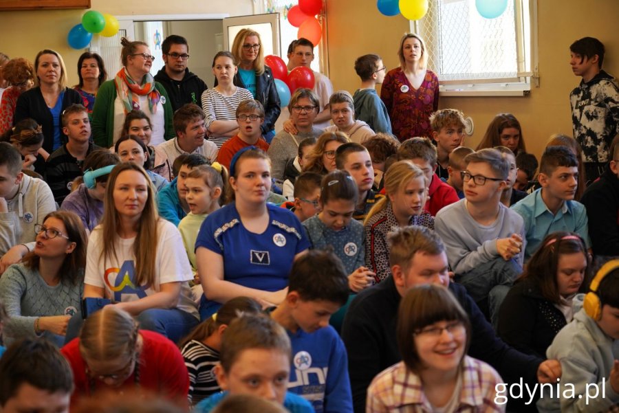 Uczniowie Zespołu Szkół Specjalnych nr 17 (fot. Magdalena Starnawska)