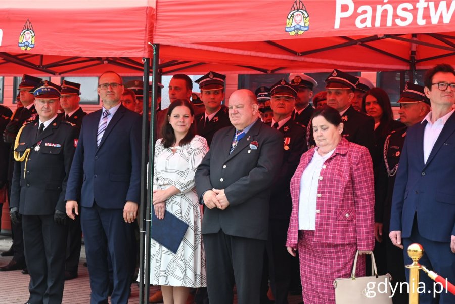 Na zdjęciu (od lewej): Emil Rojek, wicewojewoda pomorski, Aleksandra Kosiorek, prezydent Gdyni (fot. Magdalena Starnawska)