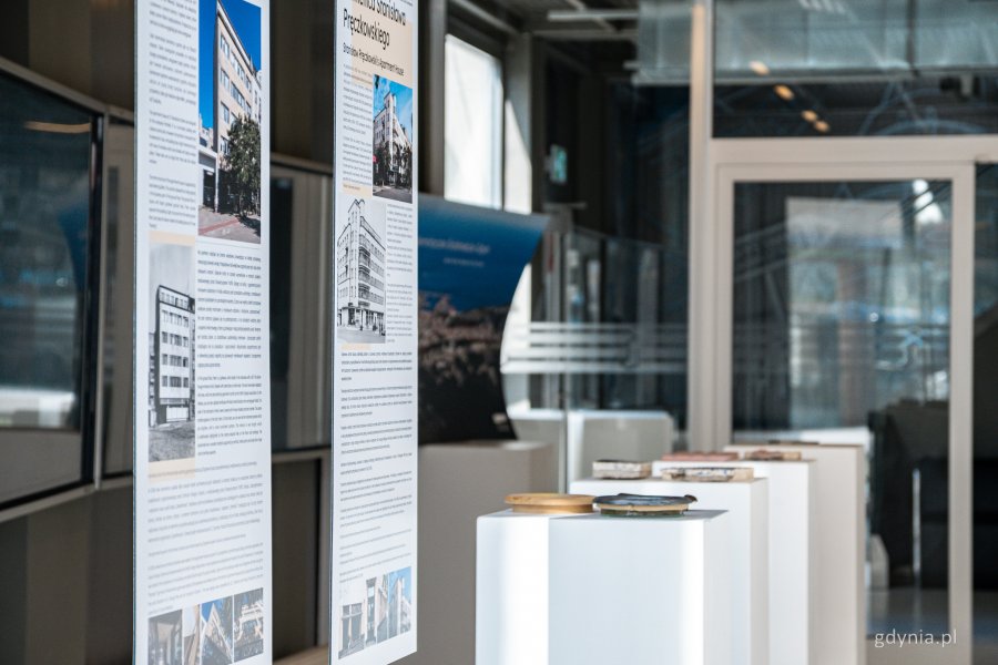 Wystawa „Detale opowiadają historie” w Gdynia Modernizm InfoBox - wydarzenie towarzyszące konferencji naukowej (fot. Kamil Złoch)
