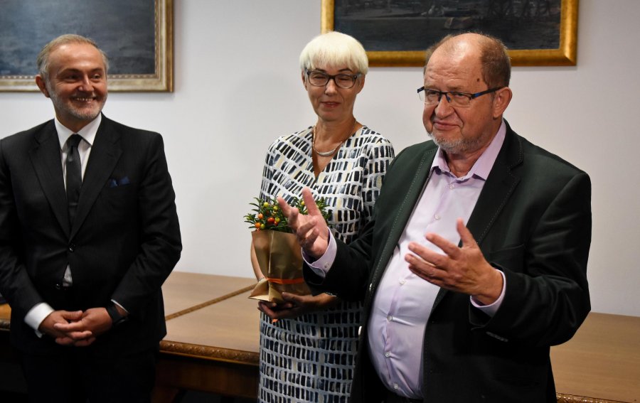 Wojciech Szczurek, Joanna Zielińska i Jerzy Zając, fot. Kamil Złoch