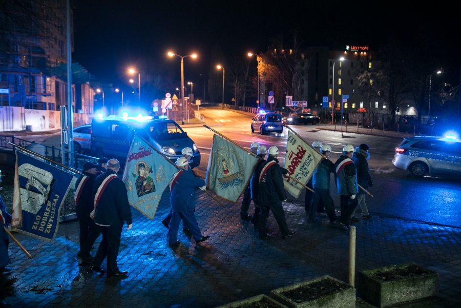 Obchody 37. rocznicy wprowadzenia stanu wojennego w Polsce // fot. Karol Stańczak