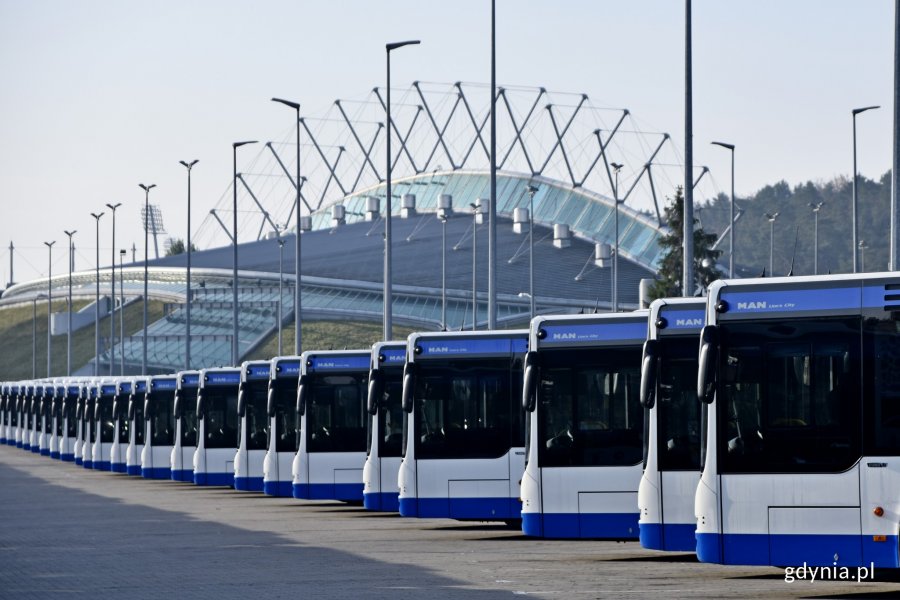 55 nowoczesnych i ekologicznych autobusów trafiło do Gdyni // fot. Paweł Kukla