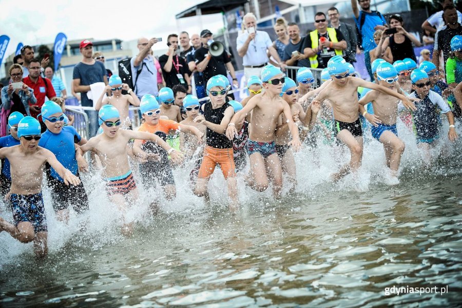 Dzieciaki z żelaza rozpoczęły Enea Ironman 70.3 Gdynia powered by Herbalife fot. Gdynia Sport