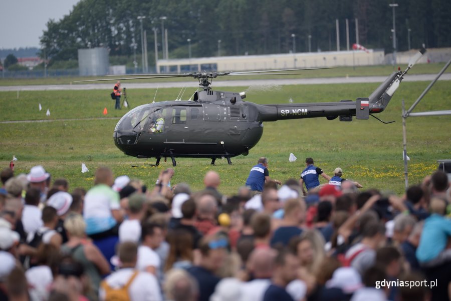 Drugi dzień LOTOS Gdynia Aerobaltic 2019 na gdyńskim lotnisku, fot. gdyniasport.pl