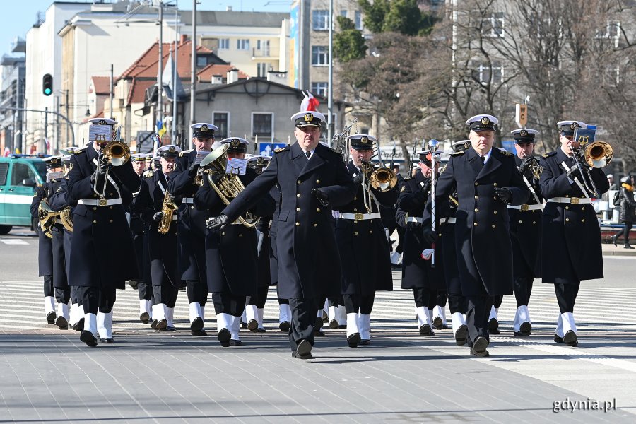 Uroczystości w Gdyni z okazji 23. rocznicy wstąpienia Polski do NATO, fot. Michał Puszczewicz