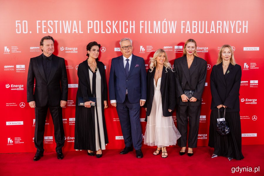 "Vinci 2". Ceremonia czerwonego dywanu poprzedzająca sobotnią galę 50. Festiwalu Polskich Filmów Fabularnych w Gdyni (fot. Karol Stańczak)