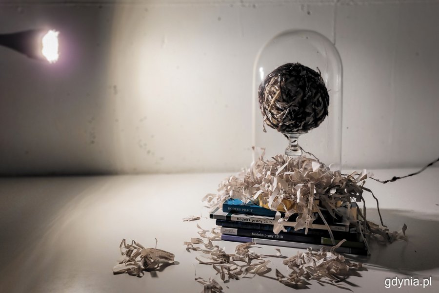 Wystawa „Część wspólna” w gdyńskim Konsulacie Kultury (fot. Karol Stańczak)