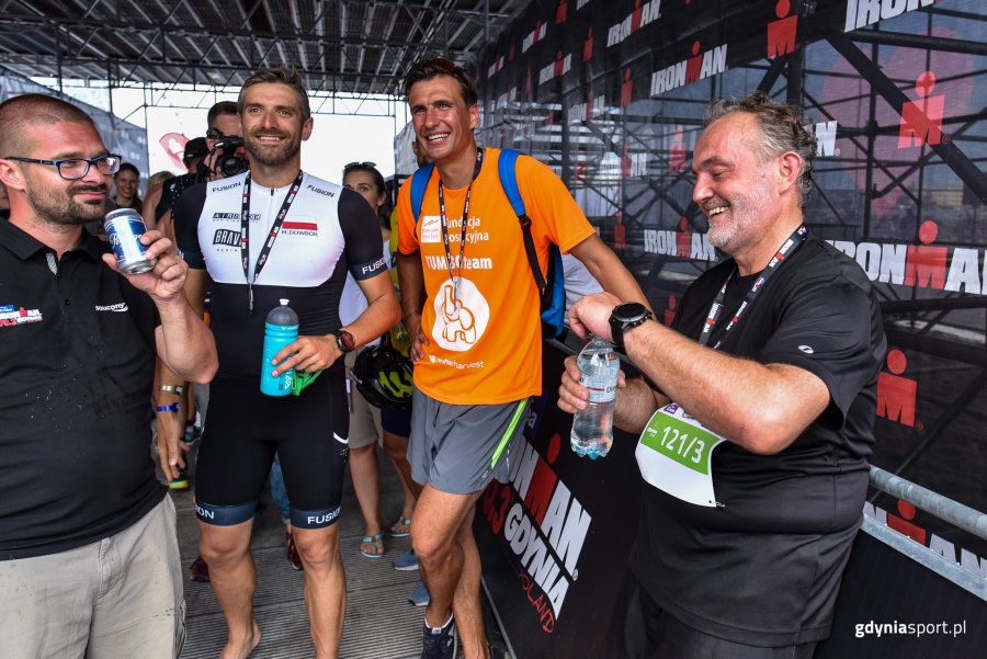 Gdyńskie sztafety podczas Enea IRONMAN 70.3 Gdynia / fot.gdyniasport.pl