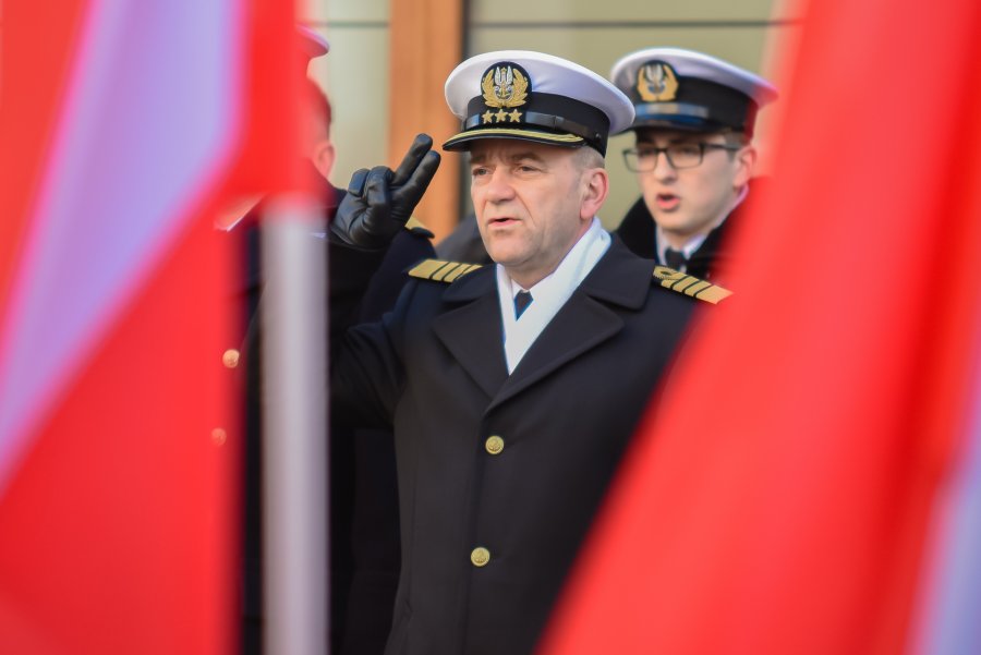 Miejskie uroczystości pod pomnikiem Ofiar Terroru Komunistycznego przy ul. Pułaskiego, fot. st. chor. szt. mar. Piotr Leoniak