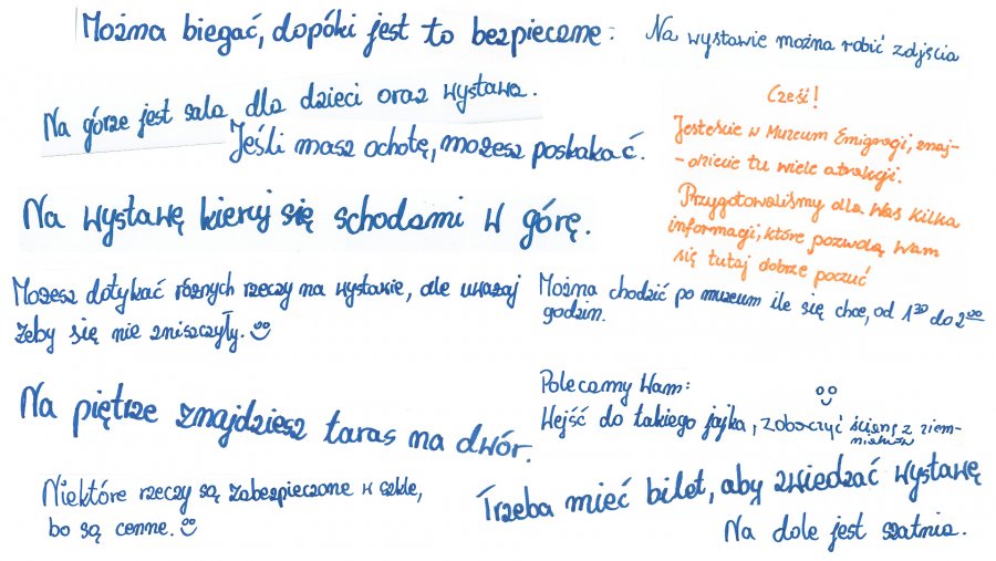 Regulamin zwiedzania muzeum dla dzieci nagrodzony // mat. prasowe