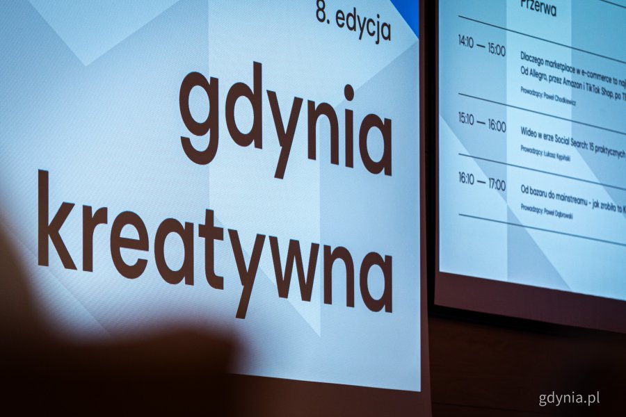 Ósma edycja konferencji Gdynia Kreatywna w PPNT Gdynia (fot. Kamil Złoch)