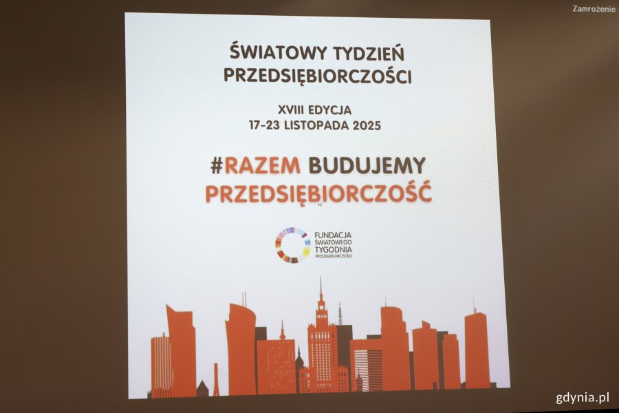 Światowy Tydzień Przedsiębiorczości 2025 w ZSA-E w Gdyni (fot. Katarzyna Balcerzak)