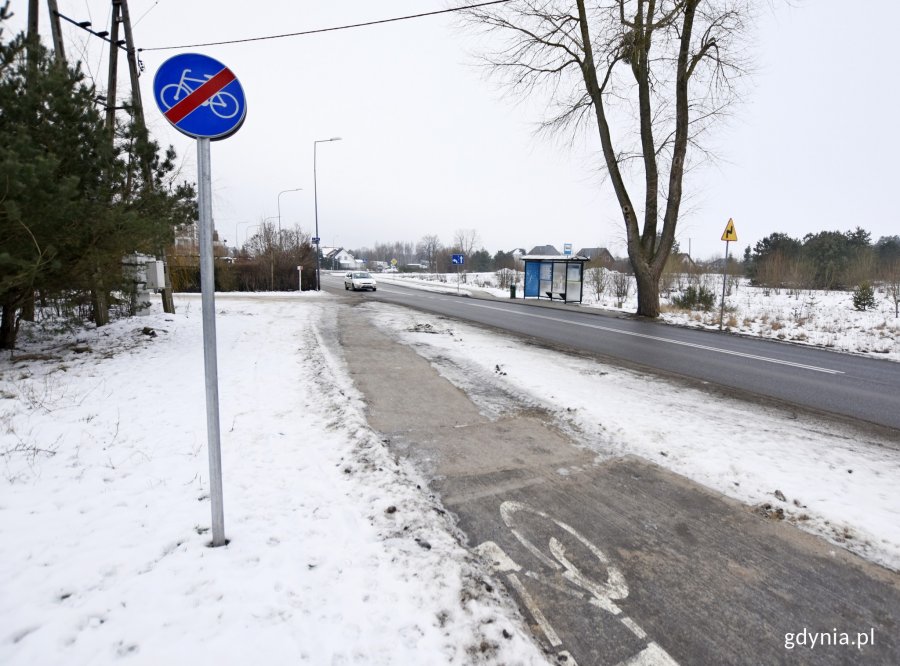 Nowy fragment uzupełni już istniejące odcinki ciągu pieszo-rowerowego na Chwarznie-Wiczlinie, fot. Kamil Złoch